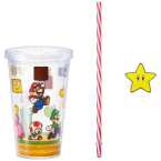 Super Mario Straw Tumbler - Mario Characters -