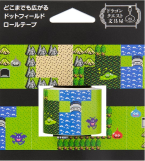 Dragon Quest Stationery Store Roll Stickers: Dot Field