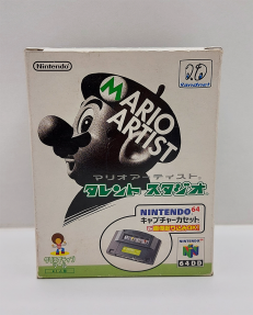 Mario Artist Talent Studio Capture + Micro Set Nintendo 64 DD