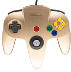 Nintendo 64 Controller - Gold -