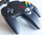 Nintendo 64 Controller - Black/Grey -