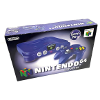 Nintendo 64 Midnight Blue