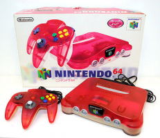 Nintendo 64 Clear Red